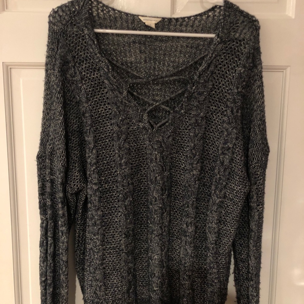 Aeropostale Cable Knit Sweater